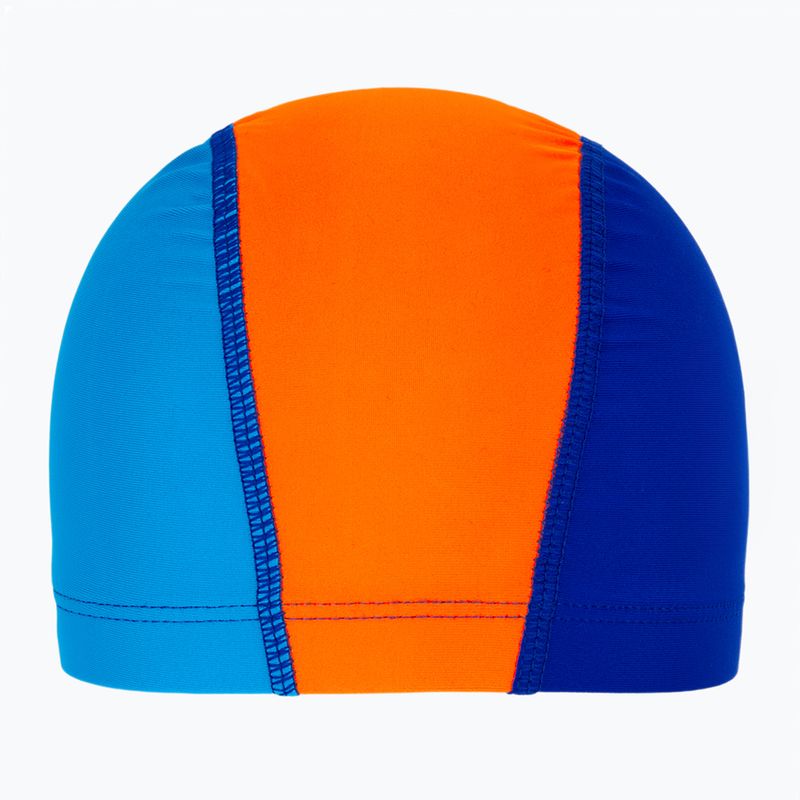 Dětská plavecká čepice Arena Unix II Jr blue/orange/light blue