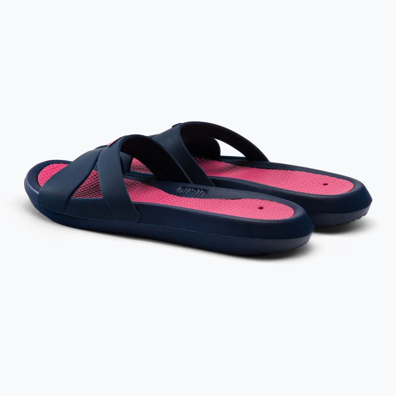 Arena Dámské žabky Nina navy blue and pink 003787 3