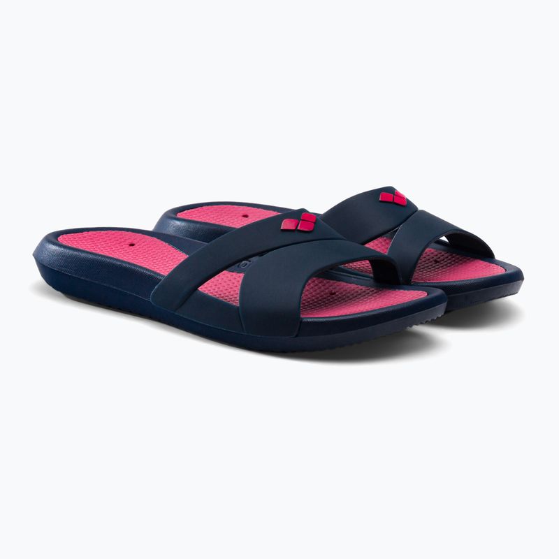 Arena Dámské žabky Nina navy blue and pink 003787 5