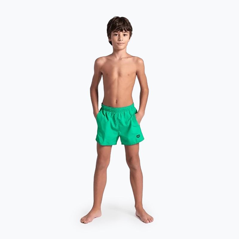 Dětské plavecké šortky arena Bywayx Youth R green quartz/navy 7