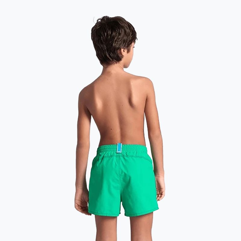Dětské plavecké šortky arena Bywayx Youth R green quartz/navy 8