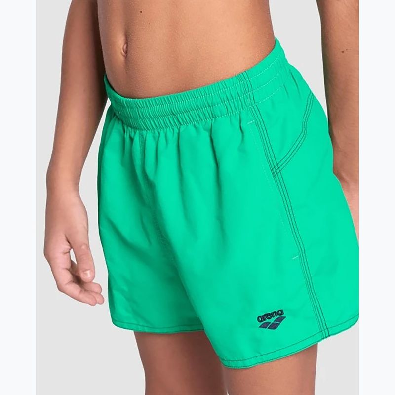 Dětské plavecké šortky arena Bywayx Youth R green quartz/navy 9