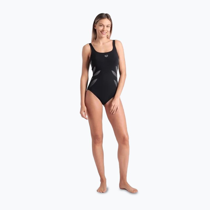 Dámské jednodílné plavky arena Milena Wing Back black 2