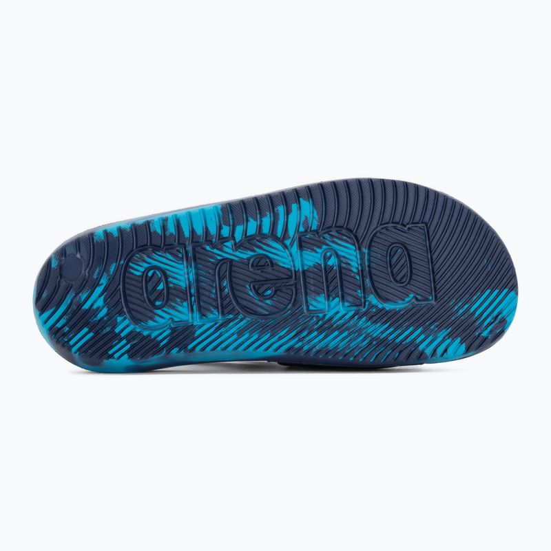 Dětské nazouváky Arena Urban Active Jr navy/navy/turquoise 4