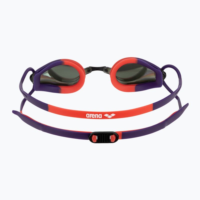 Plavecké brýle Arena Tracks Mirror copper/plum/bright coral 4