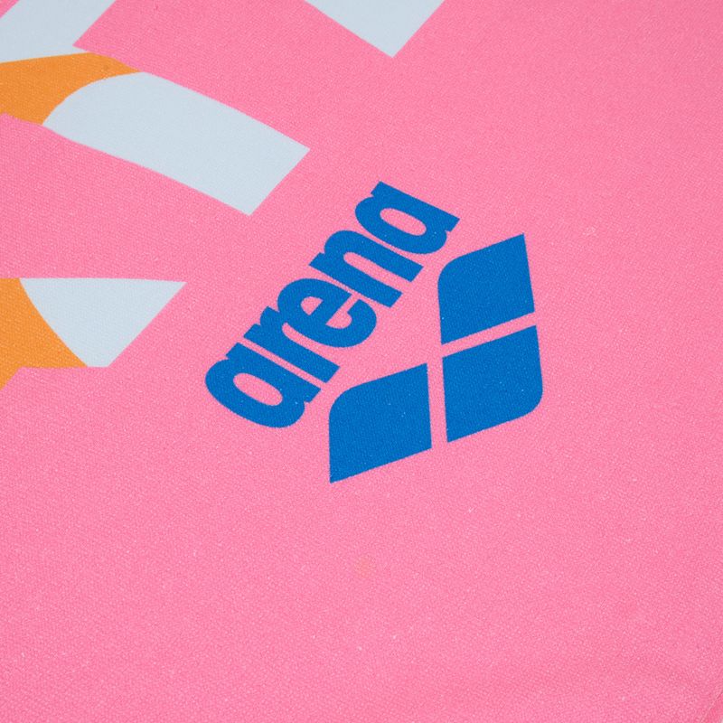 Ručník Arena Printed shocking pink multi 2