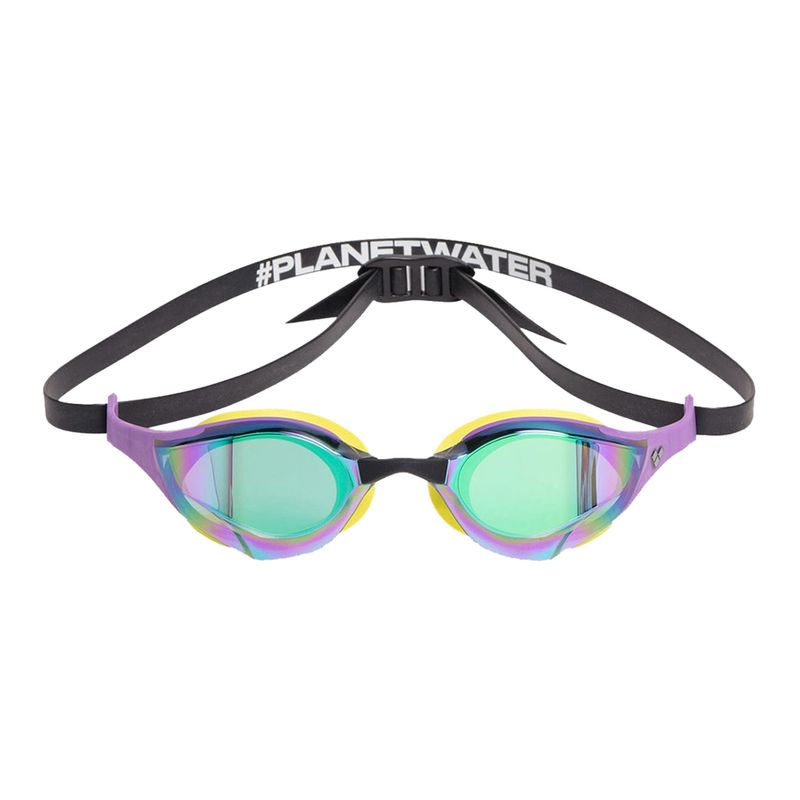 Plavecké brýle Arena Cobra Edge Swipe Mirror emerald/plum/cyber lime 2