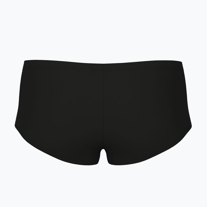 Pánské plavecké boxerky arena One Low Waist Short Big Logo black/black 2