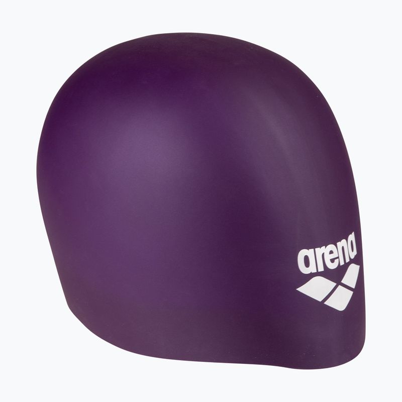 Plavecká čepice arena Long Hair plum/white