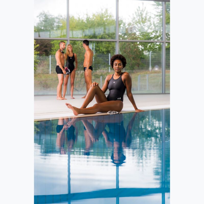 Dámské jednodílné plavky arena Monoglow One Piece black multi/black 11