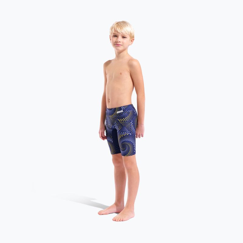 Dětské plavky jammer arena Fireflow Swim Jammer navy/team navy yellow 6