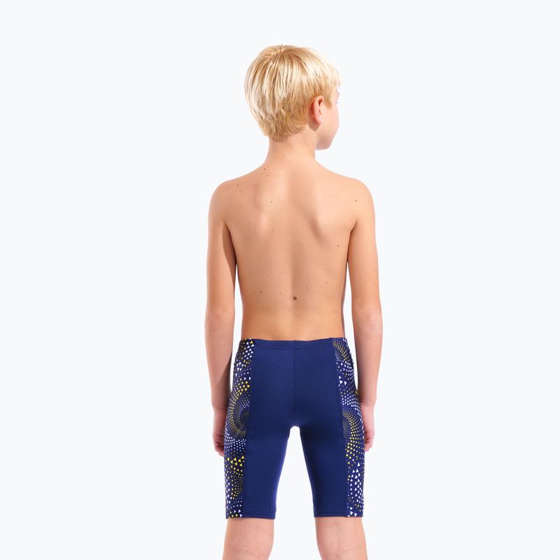 Dětské plavky jammer arena Fireflow Swim Jammer navy/team navy yellow 7