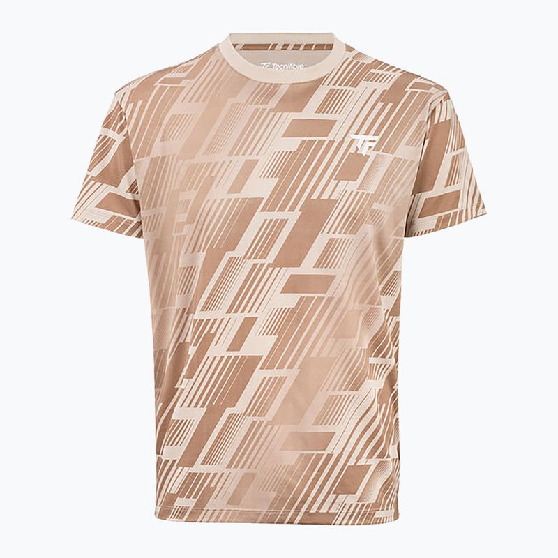 Pánské tričko Tecnifibre X-Loop Tee sand 4
