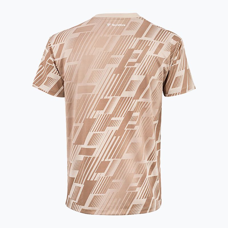 Pánské tričko Tecnifibre X-Loop Tee sand 5
