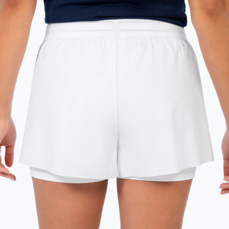 Dámské tenisové šortky Tecnifibre Team Stretch Short W white 4