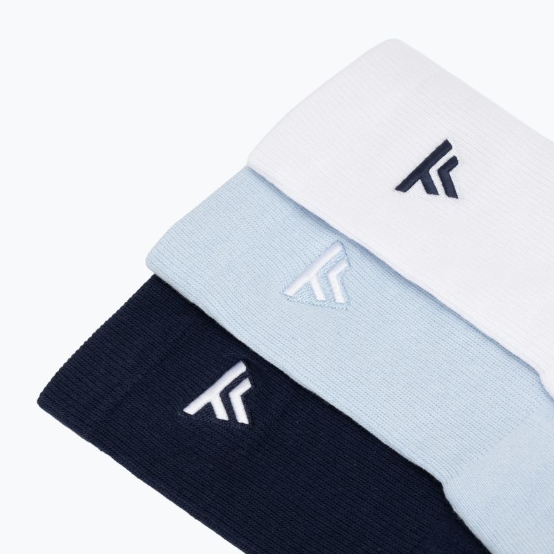 Ponožky Tecnifibre Classic 3 pairs white/marine 6