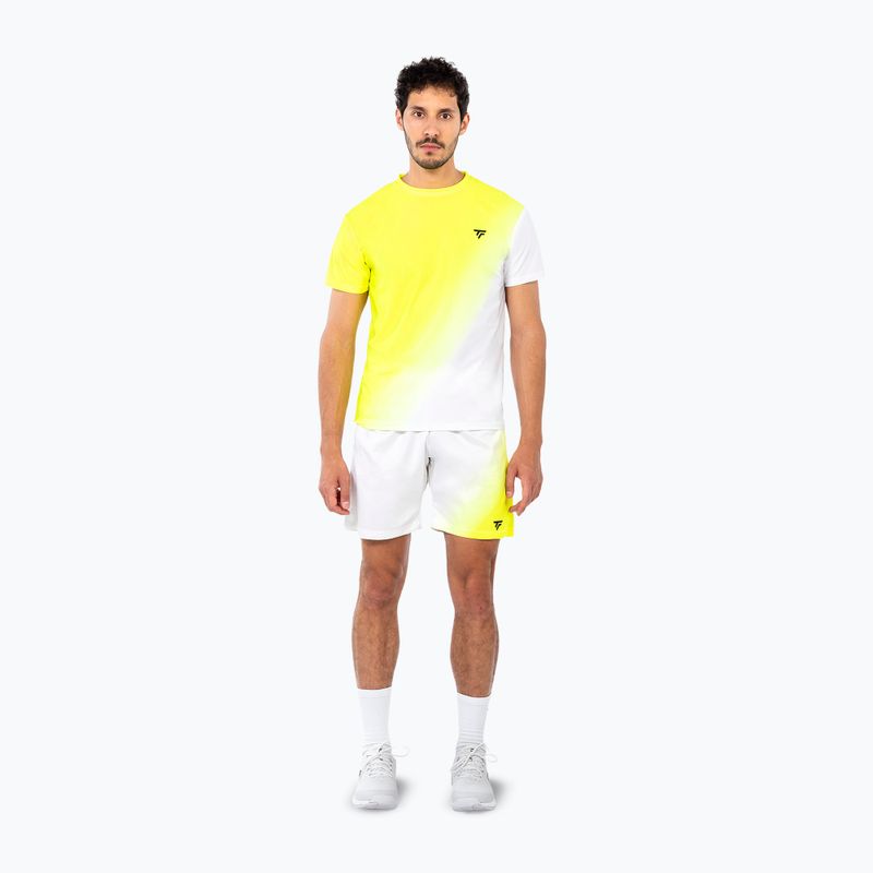 Pánské tenisové šortky Tecnifibre X-Loop white/yellow 2