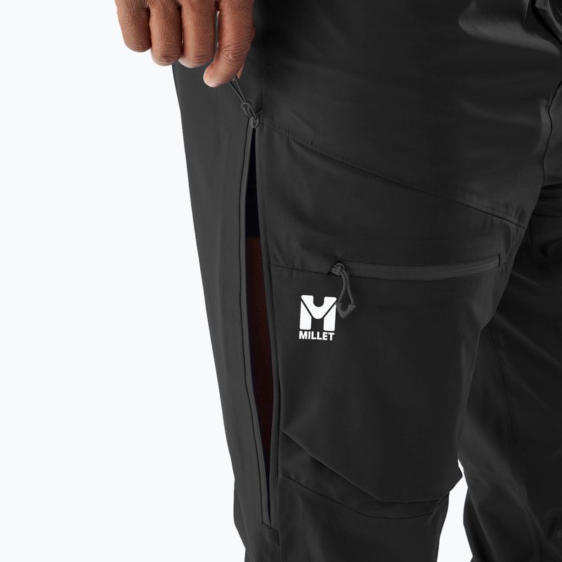 Pánské skialpové kalhoty Millet M White 3L black 5