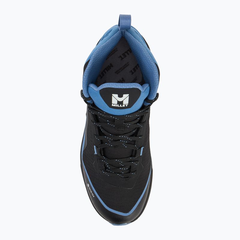 Dámské trekové boty Millet Wanaka Mid GTX black/ coronet blue 5
