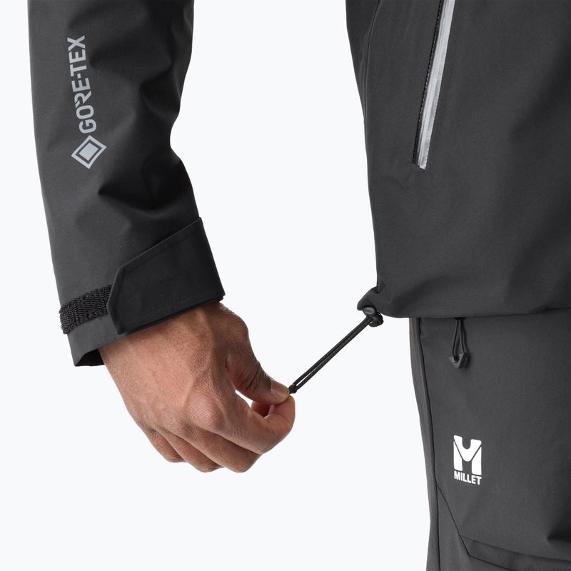 Pánská nepromokavá bunda Millet Ubic Gore-Tex 3L black 9
