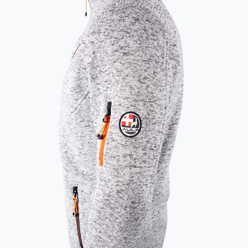 Pánská fleecová mikina Aulp Navoy Melanged Knit grey 4