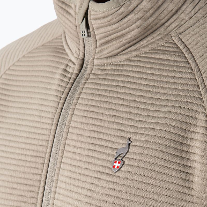 Pánská větrovka Aulp Numix Jacquard Knit light khaki 3
