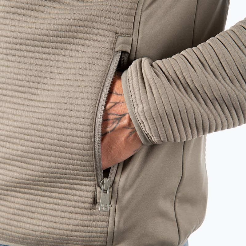 Pánská větrovka Aulp Numix Jacquard Knit light khaki 4