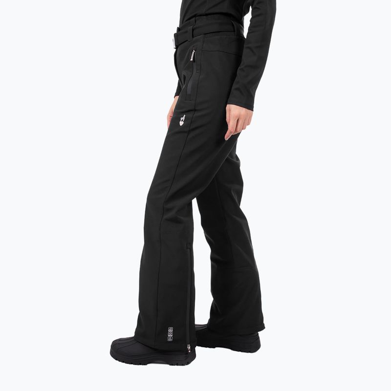 Dámské lyžařské kalhoty Aulp Vizuv Softshell Ski black 3