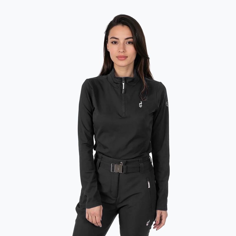 Dámské lyžařské kalhoty Aulp Vizuv Softshell Ski black 4