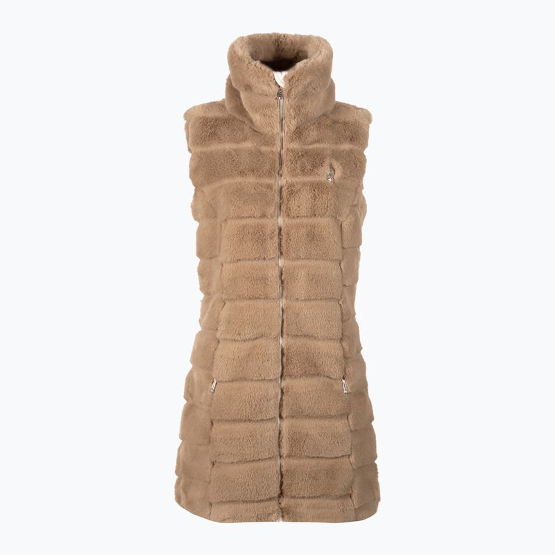 Dámská vesta Aulp Carra Faux Fur taupe 7