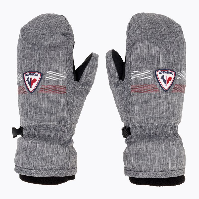 Dětské lyžařské rukavice Rossignol Jr Roc Impr M heather grey 2