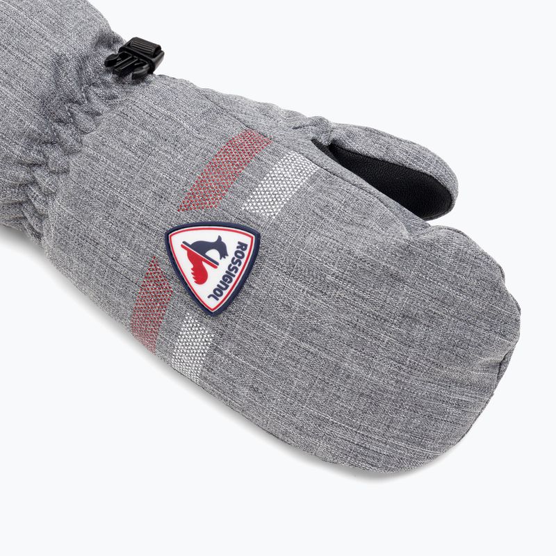 Dětské lyžařské rukavice Rossignol Jr Roc Impr M heather grey 5