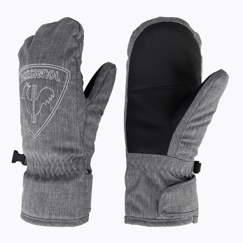 Dětské lyžařské rukavice Rossignol Jr Rooster M heather grey