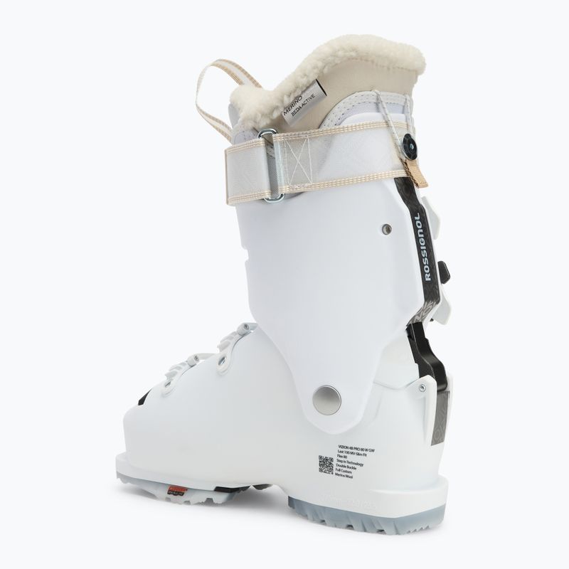 Dámské lyžařské boty Rossignol Vizion 4B Pro 80 GW W white 2