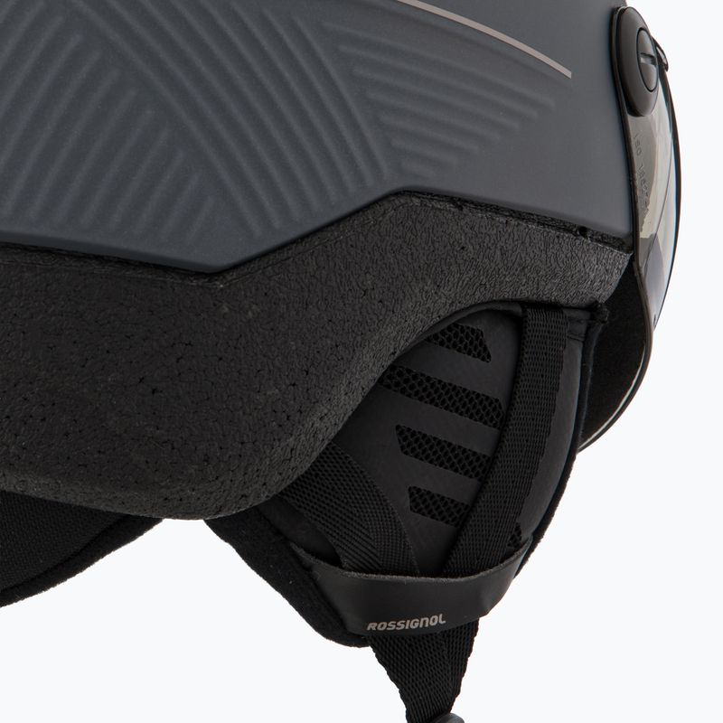 Lyžařská helma Rossignol Fit Visor Impacts Photo grey 8