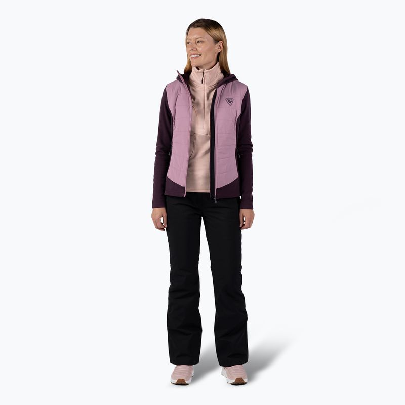 Dámská mikina Rossignol Blackside Fleece Hz power pink 2
