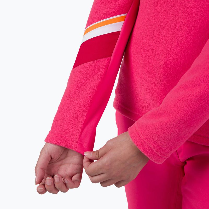 Dámská mikina Rossignol Strawpile Fleece Hz tea rose 5