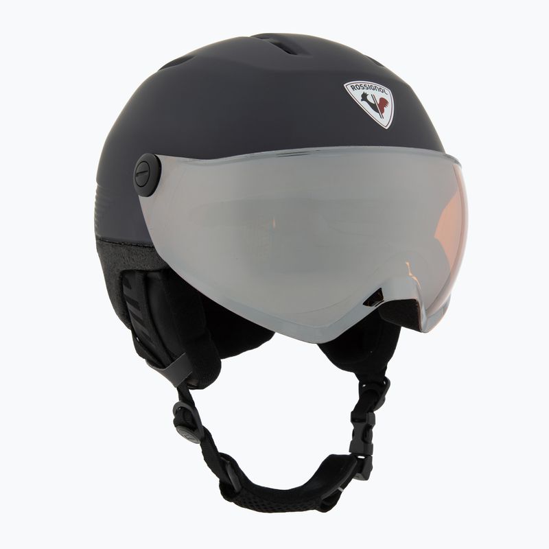 Lyžařská helma Rossignol Fit Visor Impacts strato/orange silver