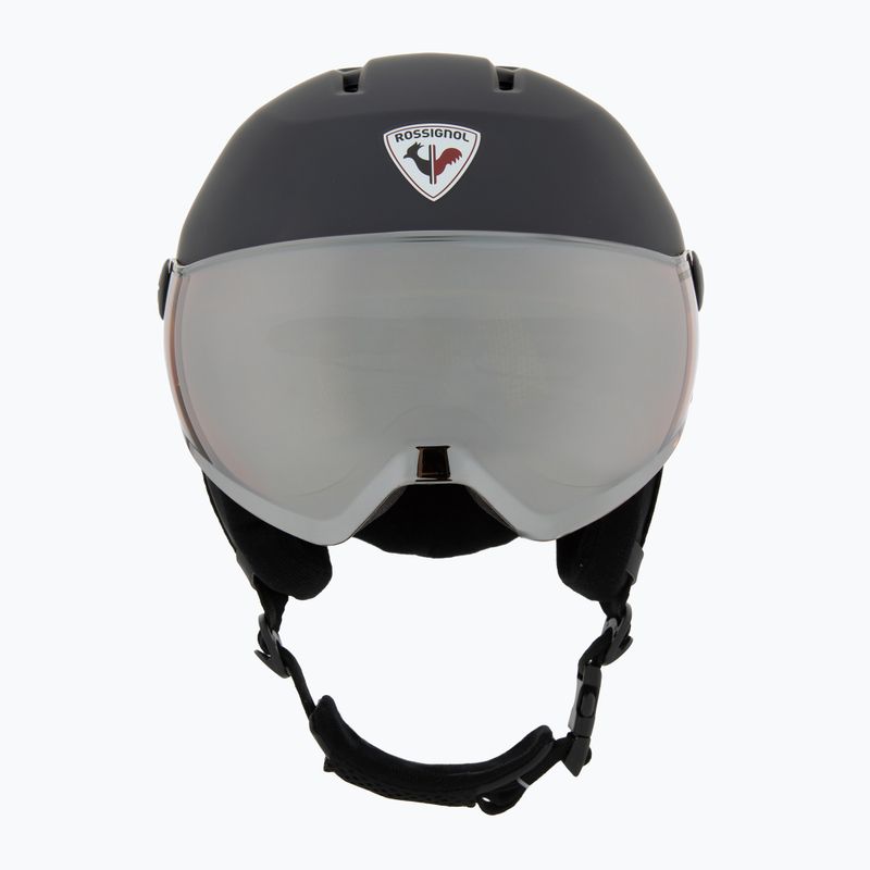 Lyžařská helma Rossignol Fit Visor Impacts strato/orange silver 2