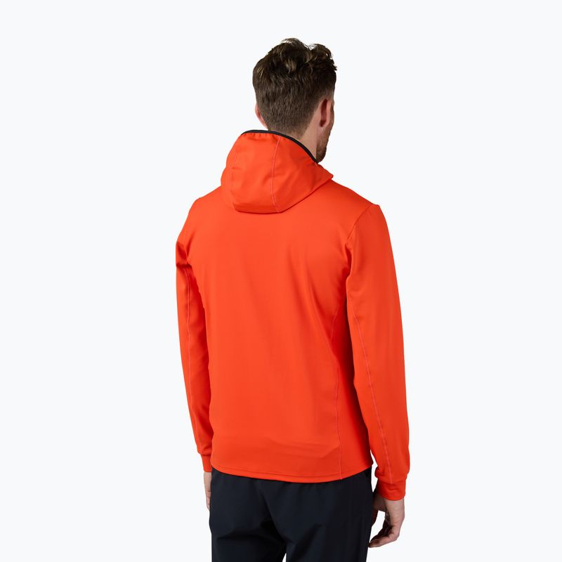 Pánská fleecová mikina Rossignol Mid Layer Stretch Hoodie golden gate 3