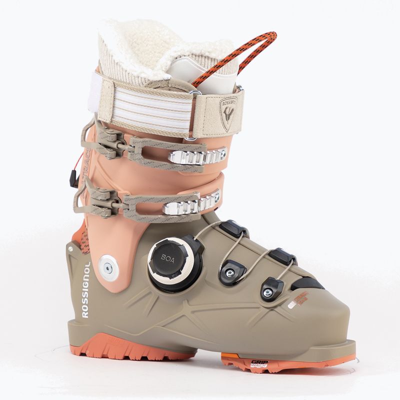 Dámské lyžáky Rossignol Alltrack 90 BOA GW W khaki/peach 6
