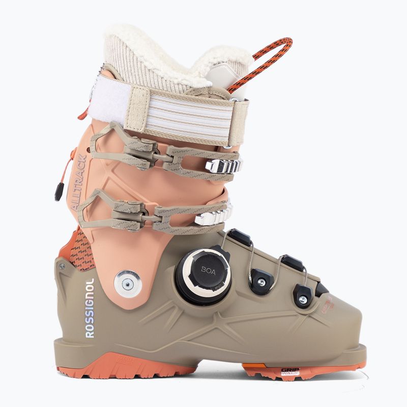 Dámské lyžáky Rossignol Alltrack 90 BOA GW W khaki/peach 7
