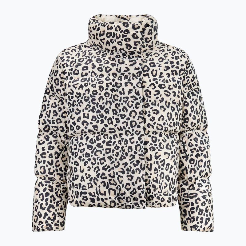 Dámská péřová bunda Rossignol Aretu Allover Down nature wild leopard print 7