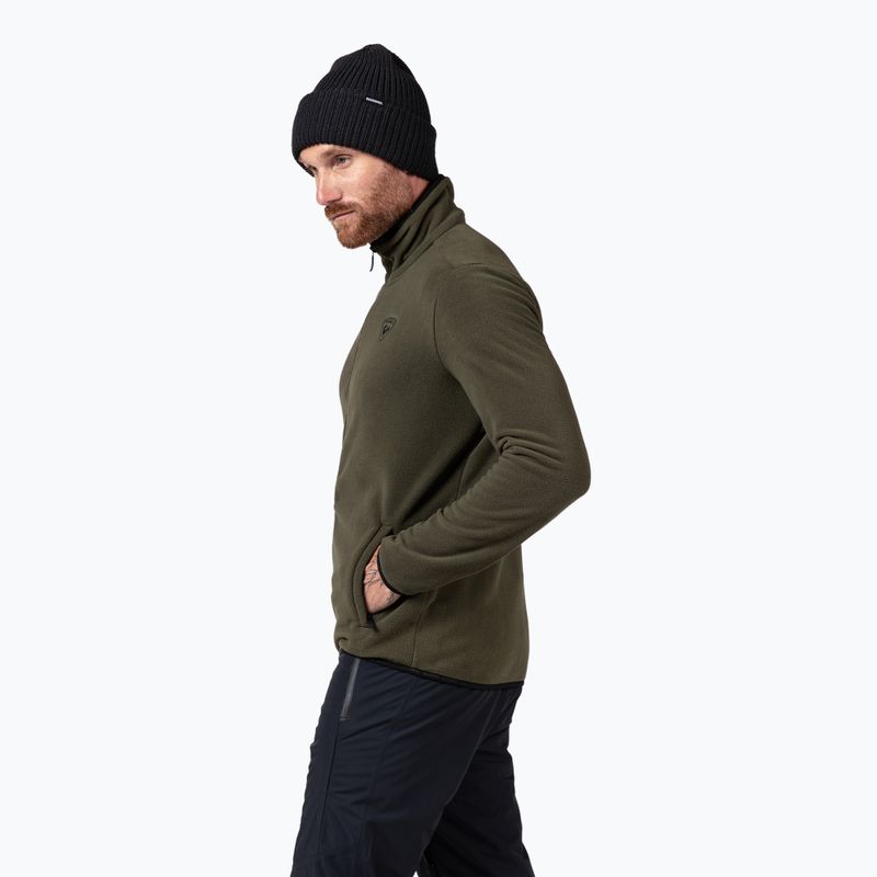 Pánská mikina Rossignol Strawpile Fleece Fz olive shadow 4