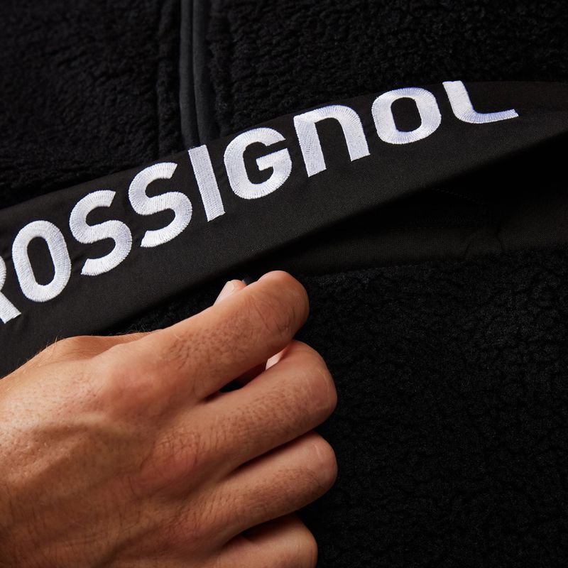 Pánská mikina Rossignol Alltrack Anorak Fleece black 7