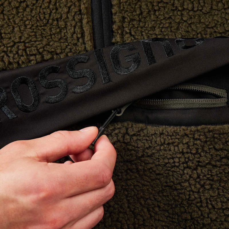 Pánská mikina Rossignol Alltrack Anorak Fleece olive shadow 7