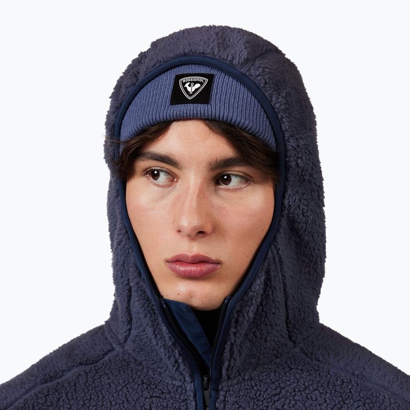 Pánská mikina Rossignol Alltrack Anorak Fleece true night blue 5