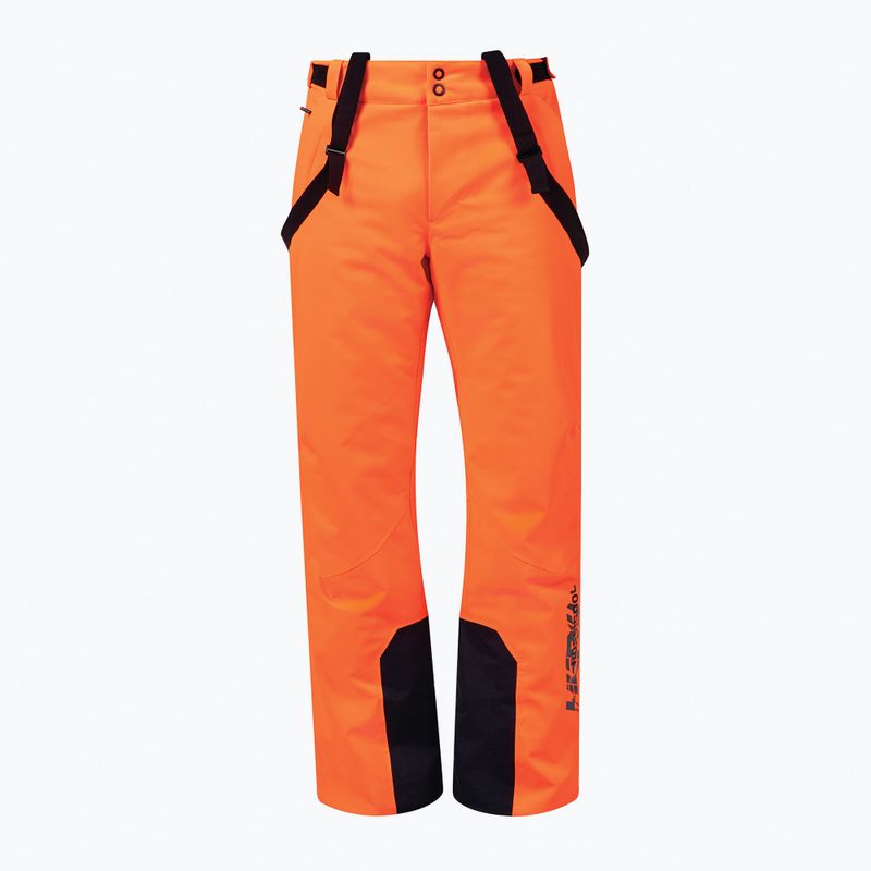 Pánské lyžařské kalhoty Rossignol Blackside Insulated neon red 9
