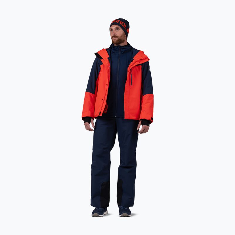 Pánská fleecová mikina Rossignol Mid Layer Stretch Hoodie dark navy 2