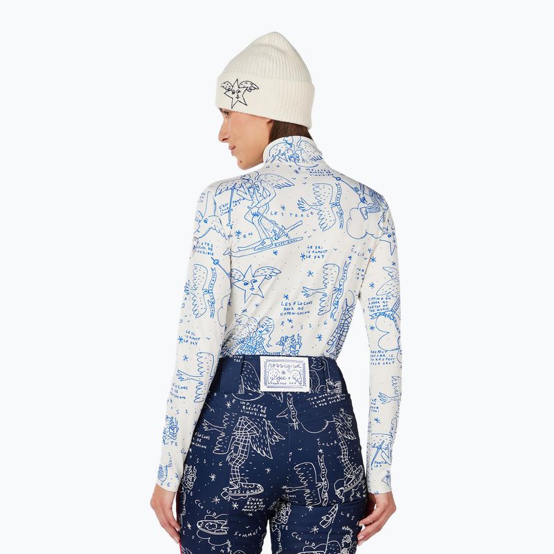Dámská mikina Rossignol JCC Booster Half Zip snow angel arctic print 3